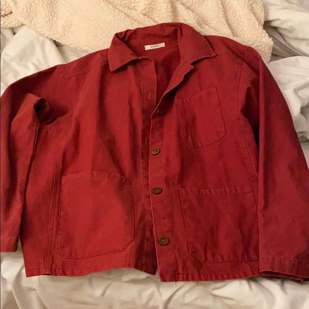 WOMN. April Jacket Sierra Red